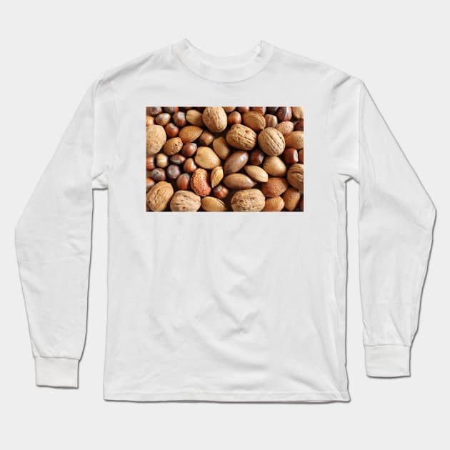 Mixed Nuts Long Sleeve T-Shirt by pinkal